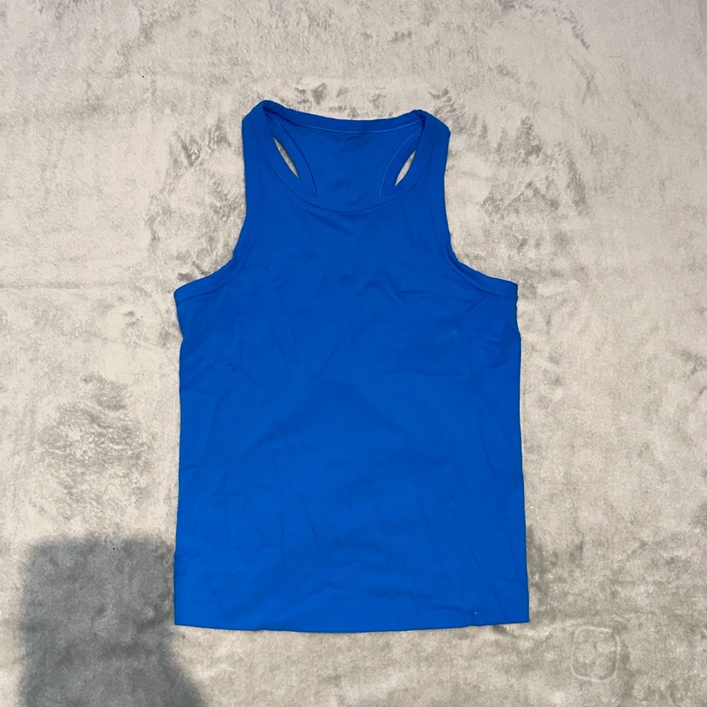 Lululemon Waist-Length Racerback Tank Top